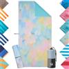 Blumtal Telo mare XXL 90 x 180 cm - Asciugamano in microfibra compatto - Asciugamani da spiaggia ad asciugatura rapida - Telo da spiaggia XXL - Asciugamano sportivo - Asciugamano da spiaggia in