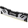 Kingston Fury Renegade DDR5 Argento/Nero XMP 16GB 6400MT/s CL32 DIMM Memoria Gaming per Computer - KF564C32RS-16