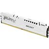 Kingston FURY Beast Bianco XMP 16GB 5200MT/s DDR5 CL40 DIMM Memoria Gaming per Computer Fissi Modulo Singolo - KF552C40BW-16