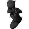 Bloch - Warm Up Bootie Stivaletto scaldapiedi per Ballerina Danza Classica scalda Piedi Punte Ballo (Nero, Large/40-41)