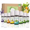 Mearome OLI ESSENZIALI BIOLOGICI | Cofanetto 8 x 10 ML | Lavanda, Eucalipto, Menta, Limone, Arancio, Cedro, Ravintsara, Citronella | Aromaterapia | Edibili | Nutrimea | Mearome