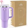 Mont-Clair Tumbler 40oz, Tazza Termica con Cannuccia, Bicchiere Termico, 1200ml