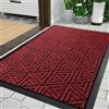 Yimobra Zerbino per esterni, resistente e durevole, per ingresso, facile da pulire, impermeabile, 120 x 80 cm, colore rosso