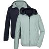 G.I.G.A. DX Donna Giacca funzionale/giacca reversibile con cappuccio GS 66 WMN JCKT, light aquaverde, 38, 42699-000