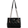 GUESS Borsa a tracolla EDA Flap, nero, taglia unica