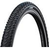 Schwalbe Pneumatico Marathon Mondial, nero/riflettente, pieghevole V-Guard, 27,5 x 2,25 (57-584)