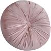 DOTBUY-SHOP Rotondo Cuscini Sedie Cucina Cuscini Coprisedia, Cuscino Velluto Sedia Cucina Cuscini Sedia per Ufficio Giardino Patio Pranzo Soggiorno (35X35cm,Rosa)