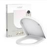 Lenz MELVA CLASSIC 41040261 - Sedile WC a forma di D, con chiusura rapida, sfoderabile per la pulizia, superficie igienica, montaggio dall'alto