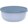 Mepal Contenitore per Microonde Lumina, Contenitori alimenti con coperchio adatti per frigo, freezer, forno a vapore e microonde, Contenitore plastica con coperchio, 3000 ml, Nordic blue