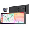 Krunia Schermo Portatile Wireless da 9,26 CarPlay per Apple CarPlay & Android Auto, Aggiornamenti OTA, Telecamera di Retromarcia, Mirror Link, Bluetooth 5.0, Controllo Vocale, Navigazione GPS, FM