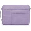 HYZUO 15-16 Pollici Borsa per Laptop per MacBook Pro 16 M4/M3/M2/M1 2025-2019, 15 Surface Book, Custodia Protettiva per 15 15,6 Dell HP Lenovo ThinkBook Asus Acer Samsung Huawei, Viola Lilla