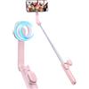 Spigen Treppiede Smartphone Bastone Selfie Compatibile con MagSafe Wondersnap MagFit S570W, Selfie Stick Bluetooth con Telecomando per iPhone, Galaxy, Pixel, Xiaomi, GoPro etc - Misty Pink
