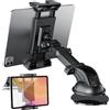 OHLPRO - Supporto per tablet per cruscotto auto, ventosa girevole a 360°, supporto per iPad, compatibile con iPad da 5 a 13 pollici, iPad Samsung, supporto per tablet di navigazione GPS con