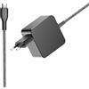 HKY Alimentatore Rapido 45W USB C per Laptop Asus HP Chromebook X360 C523NA C423NA C302CA C223NA C101PA PD3.0 GaN Portatili Caricatore per Samsung Galaxy S24 / S23 Ultra/ S22/ S21/ S20 con 1.8M Cavo