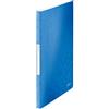 LEITZ WOW portalistino fogli fissi - 20 buste - dim. 31 x 23 cm - Blu metallizzato - 46310136