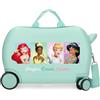 Disney Princess La valigia rigida a 4 ruote con lucchetto a combinazione per bambini è realizzata in ABS, un materiale rigido e leggero. Da Joumma Bags.