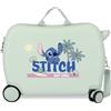 Disney Valigia per bambini Joumma Stitch Just Chill Verde 50x38x20 cm Rigida 1,8 kg Lucchetto a combinazione laterale ABS 1,8 kg 38L Bagaglio a mano