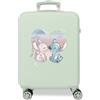 Disney Joumma Disney Adorable Stitch Valigia da Cabina Verde 38 x 55 x 20 cm Rigido 2 kg Chiusura a combinazione laterale ABS 2 kg 35 L Bagaglio a mano, Verde, Taglia unica, Valigia cabina