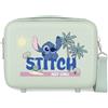 Disney Stitch Just Chill Nececer Adattabile Verde 29 x 21 x 15 cm Rigido ABS 9,14 L 0,6 kg, Verde, Taglia unica, Necessità adattabile