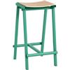 Hay - Sgabello alto Taburete - Verde - Compensato - Designer Marc Morro