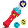B. toys - Accendimi Fino alla Luna - Rosso - Torcia elettrica con proiettore - 2 Bobine di Immagini - Proiezioni di Pianeti e Alieni - Giocattolo Spaziale per Bambini - 4 Anni +