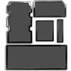 DEMCiflex Filtro antipolvere Demciflex Set per Corsair Obsidian 750D nero/nero