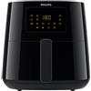 Philips Friggitrice ad aria Philips Essential HD9280/70 Singola 6.2L 2000W Nero/Argento [HD9280/70]