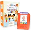 Editorial GEU Risorse vocali e linguistiche | Schede flash parlanti per bambini | Discorso tascabile | Giocattoli per la terapia del linguaggio | Imparare le mie prime frasi - Editorial GEU (Italiano)