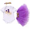 ZIYIUI Vestiti Bambole Reborn adatto per 55cm-60cm abito Viola Abbagliante,Vestito da Bambole Reborn Toddler Neonato 60 cm Femmina Vestiti Adatto a 22 pollici - 24 pollici Baby