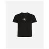 Calvin Klein Jeans Slim Monogram W - T-shirt - Donna - Nero
