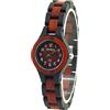 RORIOS Orologio da Donna in Legno Moda Analogico Al Quarzo Orologi con Cinturino in Legno Orologio da Polso Leggero Naturale in Legno