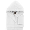 Zucchi - Accappatoio da viaggio con cappuccio in microsugna 100% cotone Tg. S col. 13 Bianco