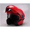 AL Helmets - CASCO MODULARE MOD. 105 COLORE ROSSO MISURA L - DOPPIA VISIERA