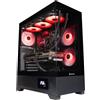 BREUNOR NOBLE CHOICE BREUNOR AGARES - PC Gaming i9 14900K 24 Core fino a 6.00GHz, RTX 5080 16Gb, SSD NVMe 2000Gb, RAM 32GB DDR5 6000MHz, Dissipatore a liquido 360mm, Windows 11 Pro, Pc da gaming