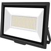 SKYWORLD Proiettore a LED per Esterni,150W Faretto LED da Esterno 1 pezzi,Bianco Caldo Super Luminosa Faro LED Esterno per Interno Esterno Giardino Cortile Partito