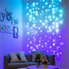 BECCOBEAT Viola Tenda Luminosa Bambini Interno Azzurra Blu Lucine Led Decorative per Camere Catena luminosa Ghirlanda Luminosa Cameretta per Ragazze Unicorno Sirena Festa