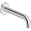 Duravit No.1 Bocca di erogazione vasca, beccuccio per vasca con rosetta tonda, rubinetto bagno, cromo