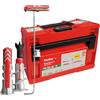 fischer Tanos Box DuoLine, set di tasselli da 713 pezzi, diametro 6-10 mm, lunghezza 30-80 mm, DuoPower, DuoTec e DuoBlade per maggiore funzionalità, prestazioni e sicurezza, per professionisti e fai