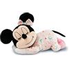 Clementoni Disney Baby - Minnie Relaxing Plush, Peluche per Neonato 0+ Mesi, per Favorire Nanna e Rilassamento, con Rumore Bianco, Cromoterapia, Luci e Melodie Rilassanti e Battito Cardiaco, 17958
