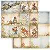 Carta Scrap Hidden Grove cards Stamperia