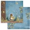 Carta Scrap Hidden Grove Mr Frog Stamperia