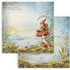 Carta Scrap Hidden Grove gnomo Stamperia