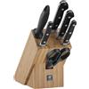 ZWILLING Professional S Set di coltelli con ceppo, 7-pz., naturale