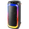 Trevi XFest XF 780 KB Speaker Wireless Portatile 110W, Altoparlante con Microfono Dinamico Incluso, Ingressi USB, Micro SD e LINE-IN, Funzione TWS, Karaoke Party Speaker con Batteria Integrata