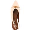 Gioia A. Sandali bassi slingback in pelle con tacco 1,5 cm