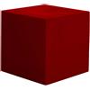 Arkema Design Pouf da Giardino 50x50 cm in Resina Iris - DP1929 20 Kg