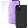 Bundle | Cover del telefono e protezione dello schermo | iPhone 15 | nero