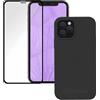 Bundle | Cover del telefono e protezione dello schermo | iPhone 11 | nero