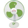 DCG VE9046 Ventilatore da tavolo | bianco/verde