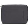 RivaCase Riva Case 8203 Laptop Sleeve 13.3, Custodia per Laptop Fino a 13.3, Nero